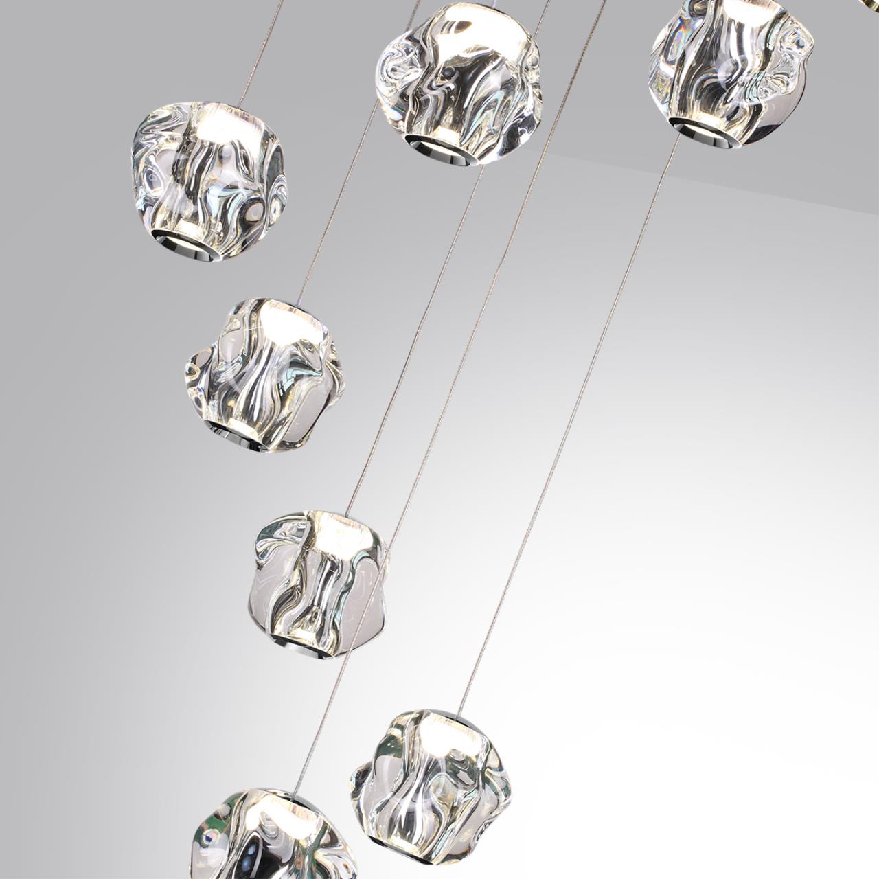 Подвесная каскадная люстра Odeon Light  JEMSTONE 5084/60L