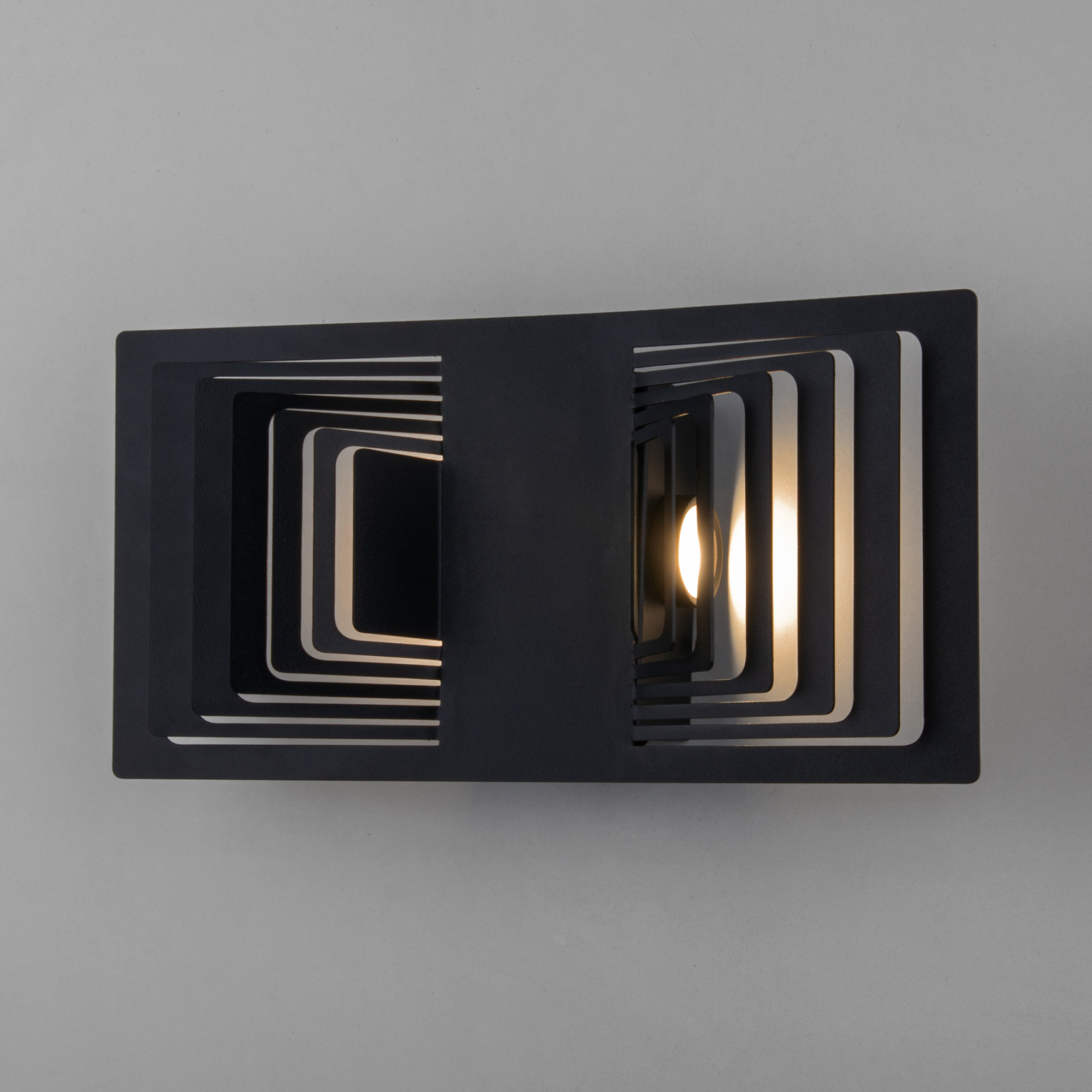 Настенный светодиодный светильник Elektrostandard Onda MRL LED 1025 черный