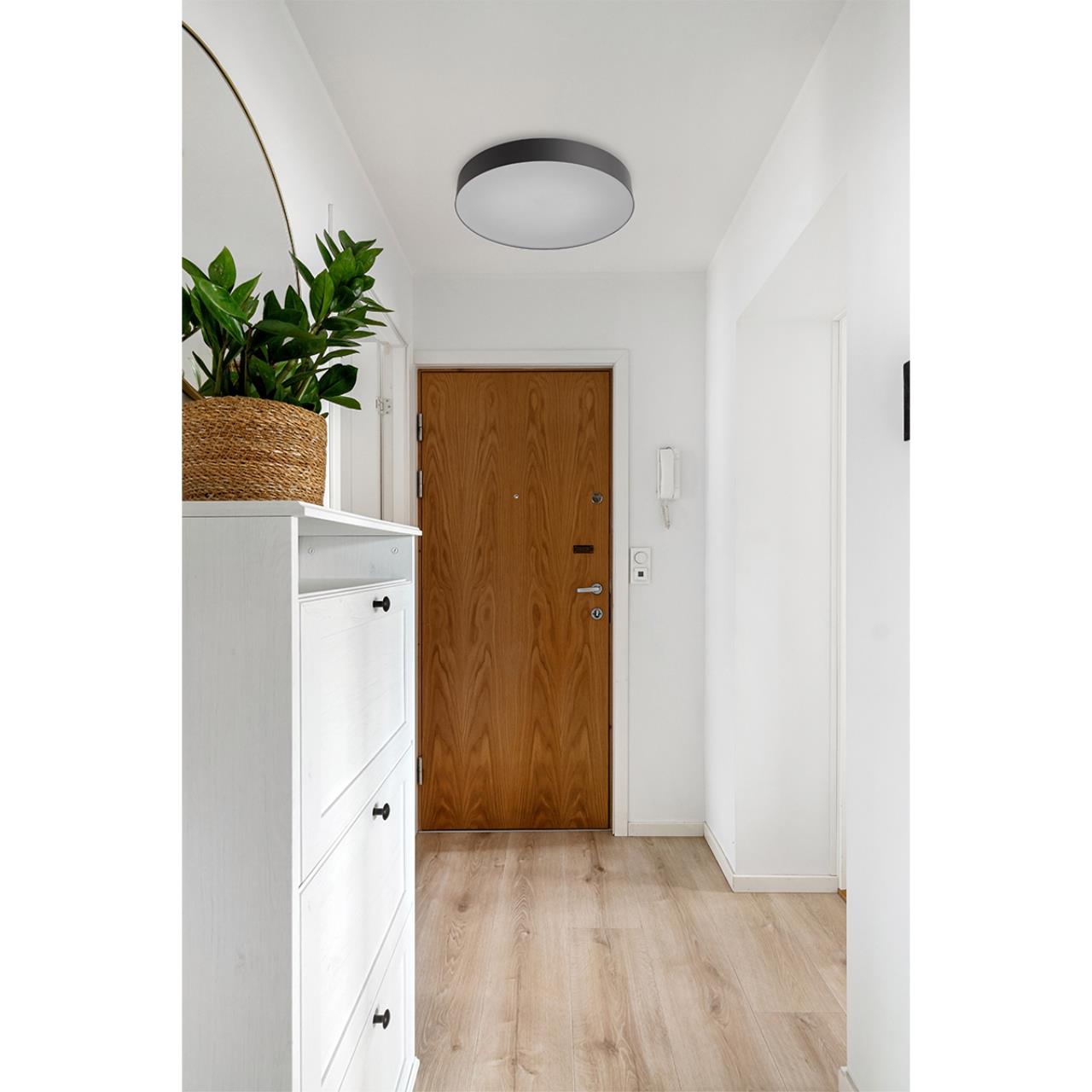 Настенно-потолочный круглый светильник с пультом ДУ Sonex OPTIMA 7780/EL