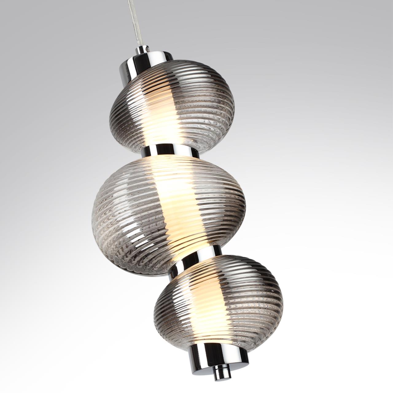 Подвесной светильник с рельефными плафонами Odeon Light BRUCO 5096/12L