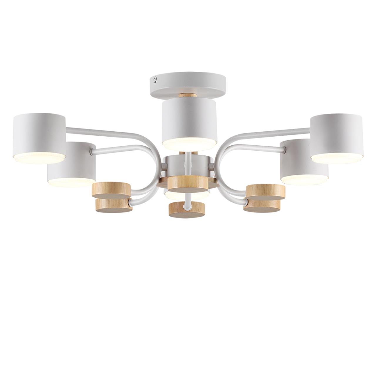 Потолочная люстра из дерева и металла Lumion  RONDO 8231/6C