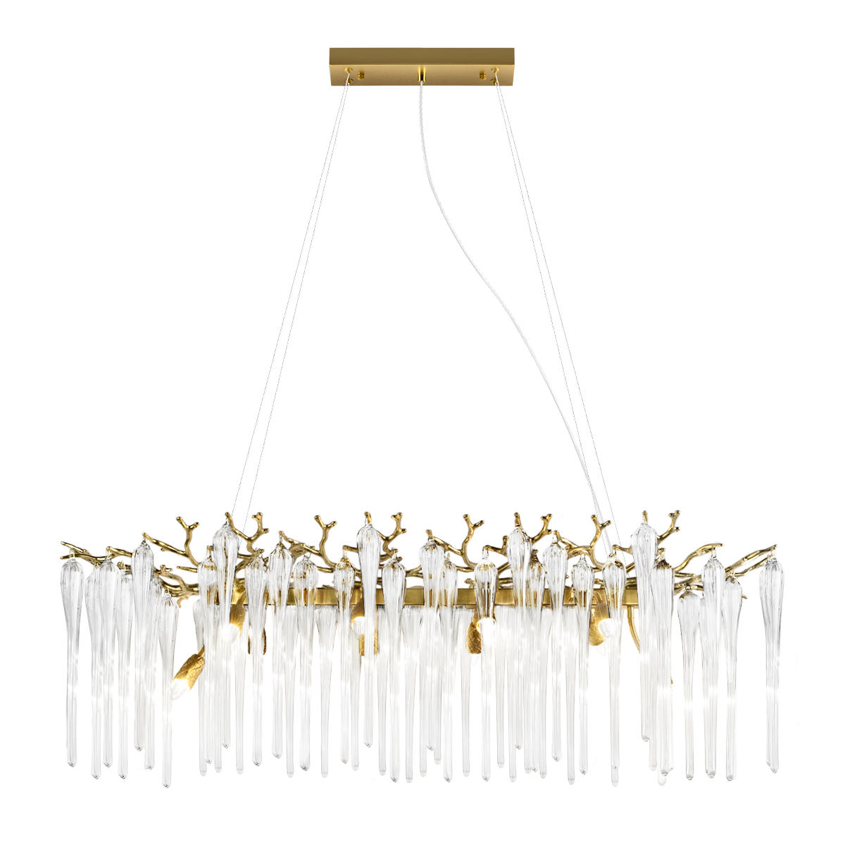 Подвесная люстра в виде веток Loft It Waterfall 10350/1000L AB