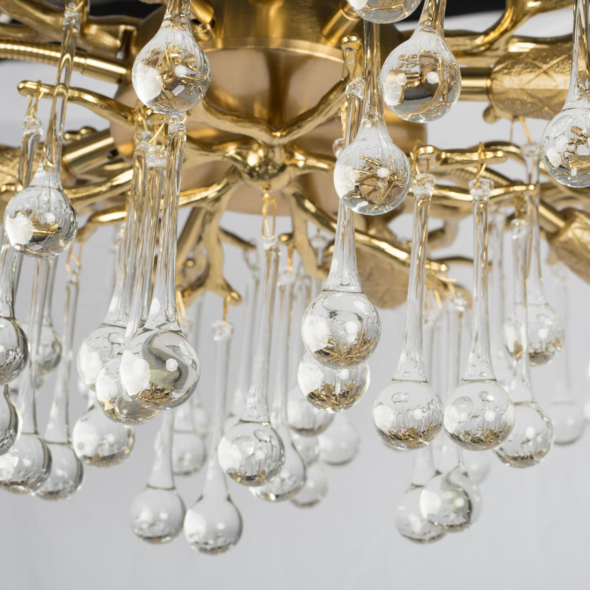 Потолочная люстра на штанге в виде веток Loft It Coral 10351/600C AB