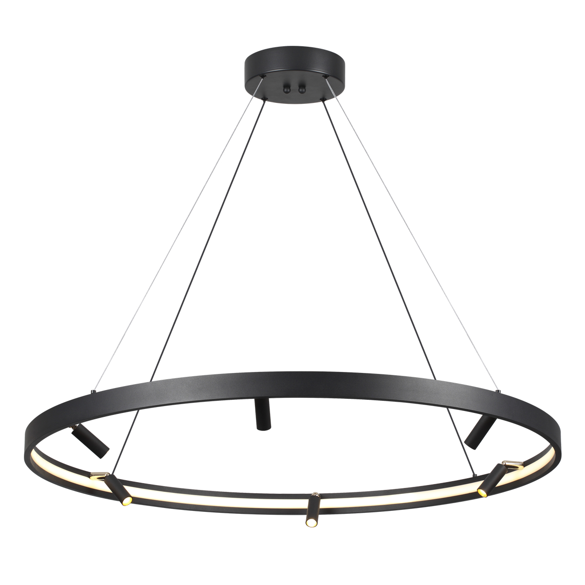 Подвесной светильник с пультом ДУ и доп. креплением Odeon Light FONDA 4317/93L