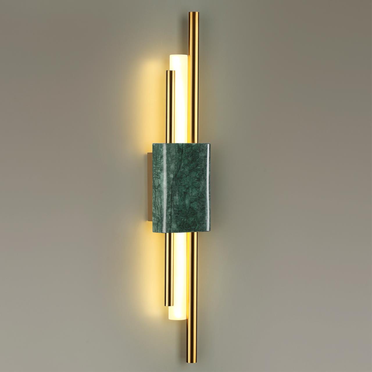Настенный дизайнерский светильник с мрамором Odeon Light MARMI 4360/10WL