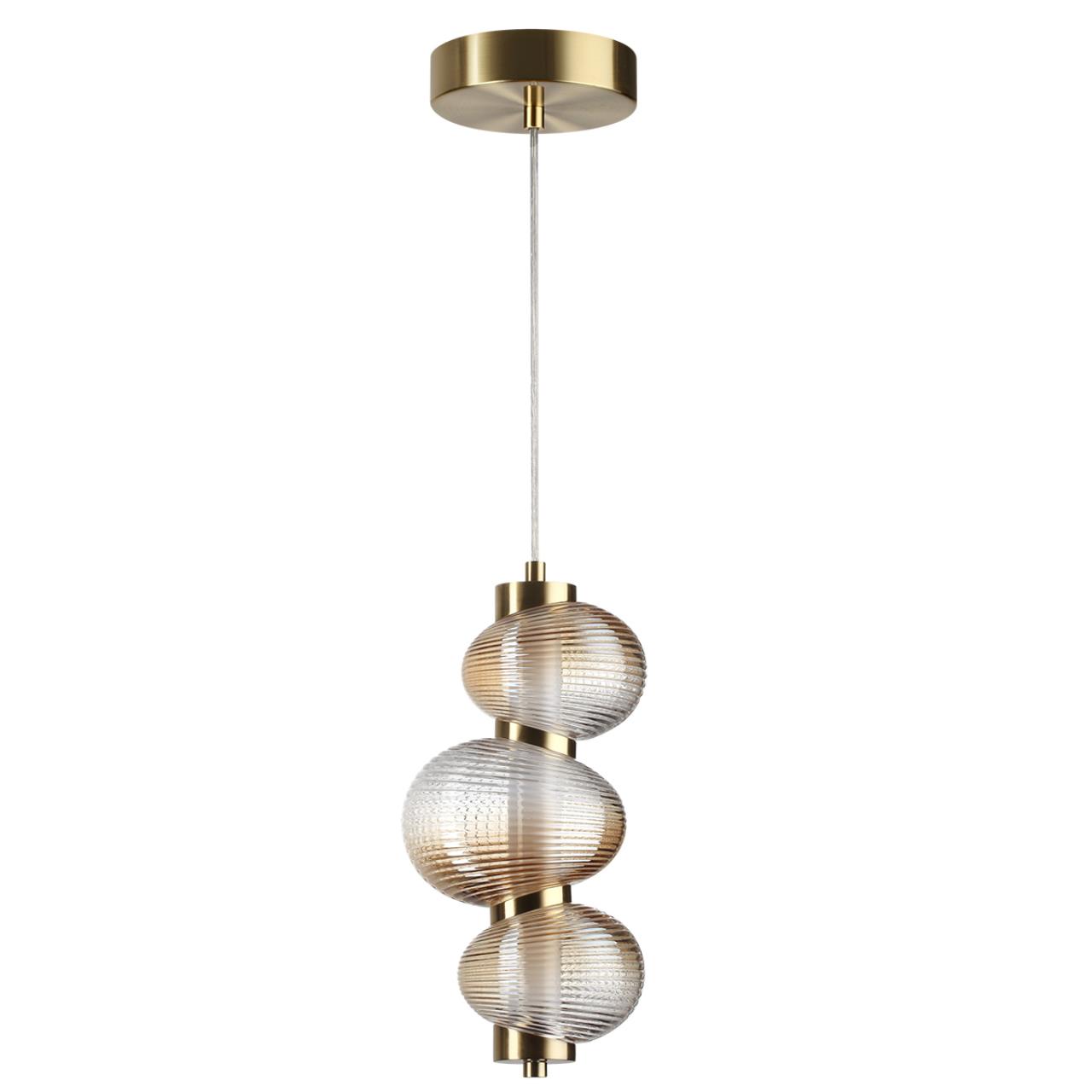 Подвесной светильник с рельефными плафонами Odeon Light BRUCO 5095/12L