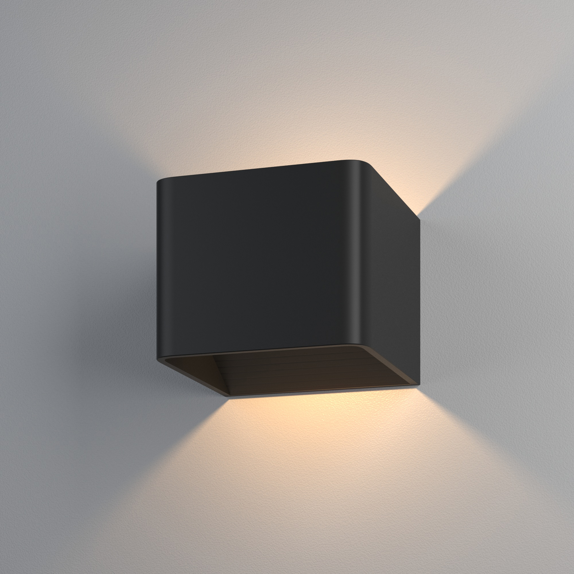 Настенный светодиодный светильник Elektrostandart Corudo LED чёрный (MRL LED 1060)