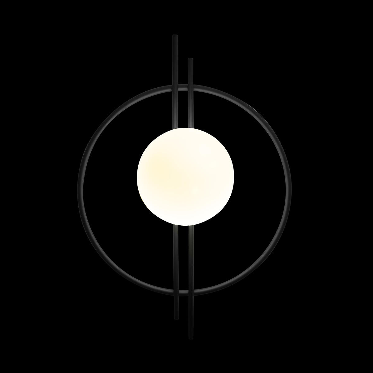 Бра, настенный светильник скандинавский стиль Loft It Circle 10143 Black