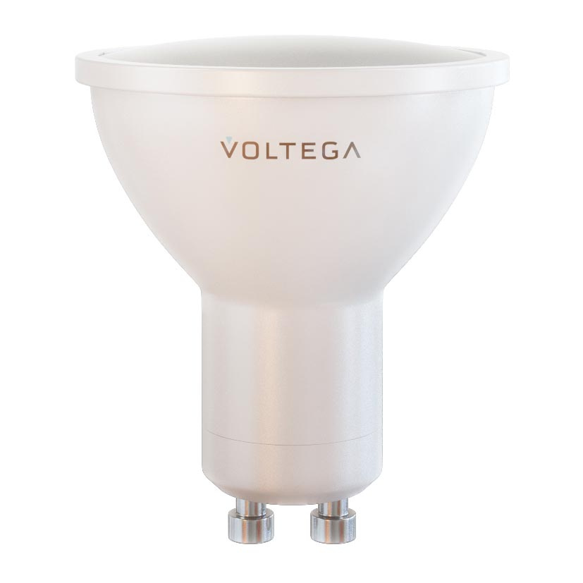 Лампа светодиодная Voltega GU10 7W 4000К матовая 7057