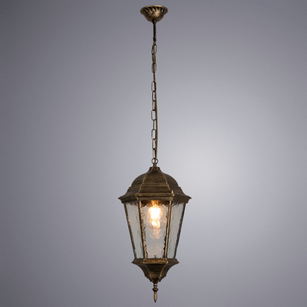 Уличный подвесной светильник Arte Lamp Genova A1204SO-1BN