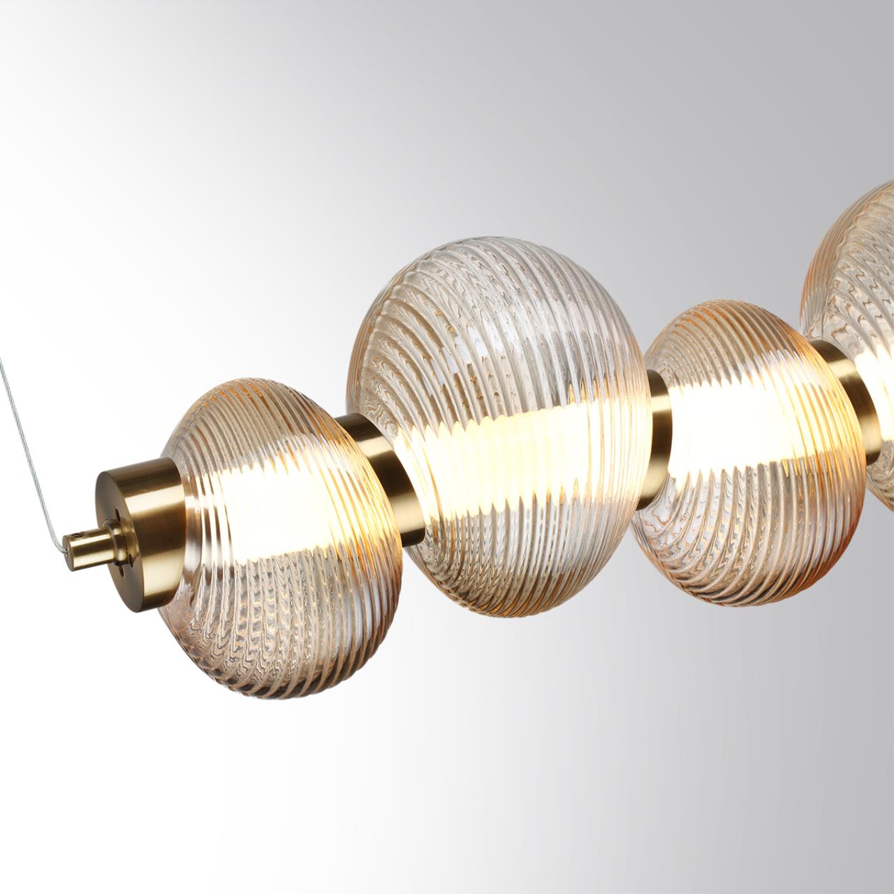 Подвесной светильник с рельефными плафонами Odeon Light BRUCO 5095/24L