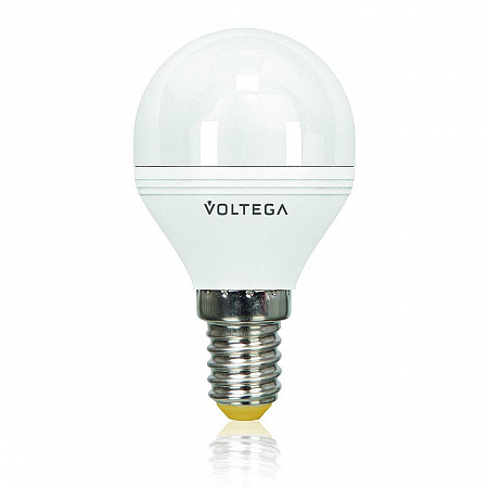 Лампа светодиодная диммируемая E14 6W 2800К шар матовый VG2-G2E14warm6W-D 5493 Лампа светодиодная диммируемая E14 6W 2800К шар матовый VG2-G2E14warm6W-D 5493