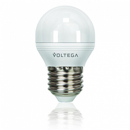 Лампа светодиодная диммируемая E27 6W 4000К шар матовый VG2-G2E27cold6W-D 5496 Лампа светодиодная диммируемая E27 6W 4000К шар матовый VG2-G2E27cold6W-D 5496