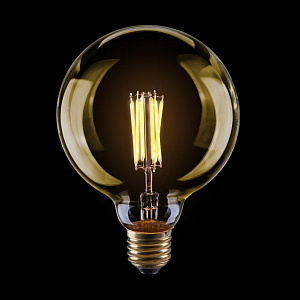 Лампа светодиодная диммируемая E27 8W 2800К шар золотой VG10-G125Gwarm8W 6838