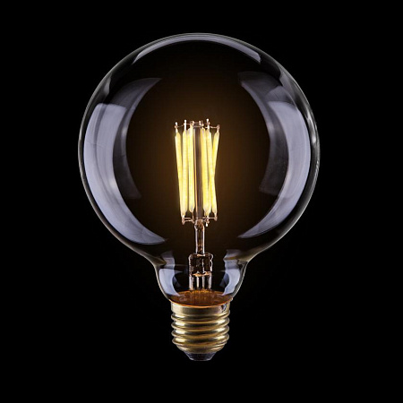 Лампа светодиодная диммируемая E27 8W 2800К шар прозрачный VG10-G125Cwarm8W 7012 Лампа светодиодная диммируемая E27 8W 2800К шар прозрачный VG10-G125Cwarm8W 7012
