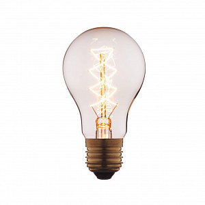 Лампа накаливания E27 40W груша прозрачная 1003-C