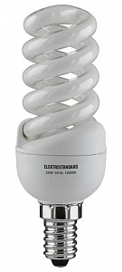 Лампа энергосберегающая SMT E14 13W 2700К мини-спираль желтый 4607176190175