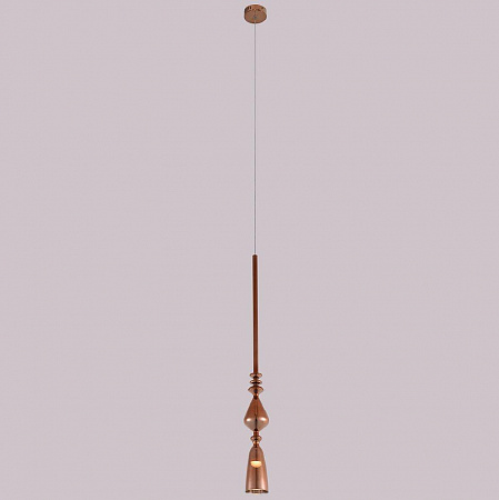 Подвесной светодиодный светильник Crystal Lux Lux SP1 B Copper Подвесной светодиодный светильник Crystal Lux Lux SP1 B Copper