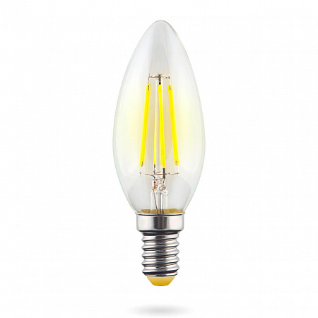 Лампа светодиодная E14 6W 2800К свеча прозрачная VG10-C1E14warm6W-F 7019 Лампа светодиодная E14 6W 2800К свеча прозрачная VG10-C1E14warm6W-F 7019