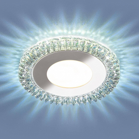 Встраиваемый светодиодный светильник Elektrostandard 9908 LED 8W CL прозрачный 4690389120329 Встраиваемый светодиодный светильник Elektrostandard 9908 LED 8W CL прозрачный 4690389120329