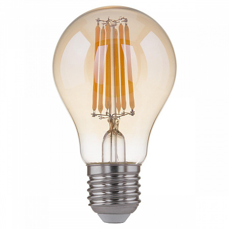 Лампа светодиодная филаментная Classic LED E27 12W 3300K груша золотая 4690389108341 Лампа светодиодная филаментная Classic LED E27 12W 3300K груша золотая 4690389108341