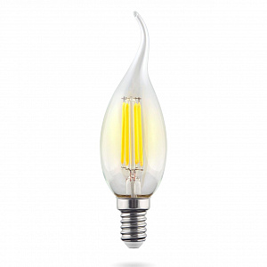 Лампа светодиодная филаментная Voltega  E14 9W 2800К VG10-CW1E14warm9W-F 7094