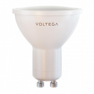 Лампа светодиодная Voltega GU10 7W 2800К матовая 7056