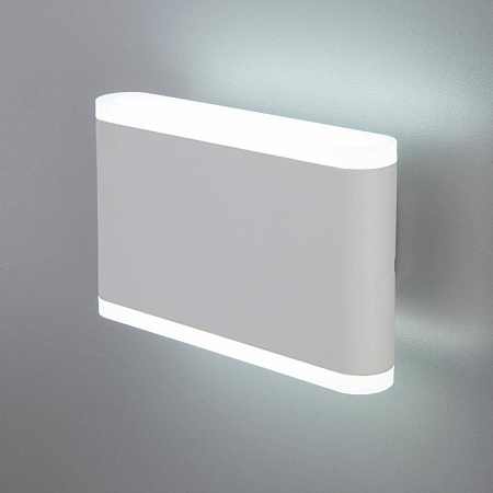 Уличный настенный светильник Elektrostandard 1505 Techno Led Cover белый 4690389128066 Уличный настенный светильник Elektrostandard 1505 Techno Led Cover белый 4690389128066