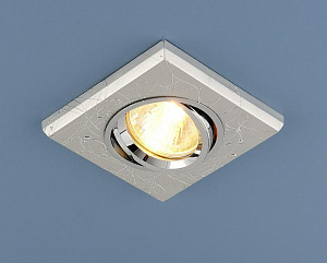 Встраиваемый светильник Elektrostandard 2080 MR16 SL серебро 4690389060991