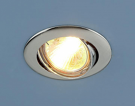 Встраиваемый светильник Elektrostandard 104S MR16 CH хром 4690389060250 Встраиваемый светильник Elektrostandard 104S MR16 CH хром 4690389060250