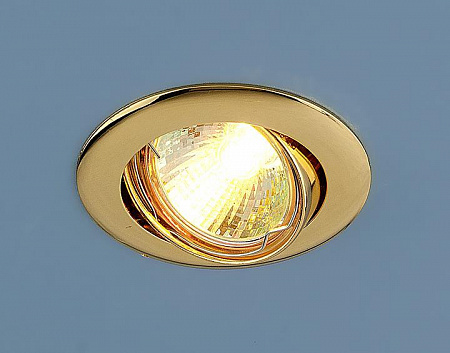 Встраиваемый светильник Elektrostandard 104S MR16 GD золото 4690389060267 Встраиваемый светильник Elektrostandard 104S MR16 GD золото 4690389060267