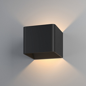 Настенный светодиодный светильник Elektrostandart Corudo LED чёрный (MRL LED 1060)