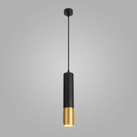 Подвесной светильник Elektrostandard Tony DLN108 GU10 черный/золото Подвесной светильник Elektrostandard Tony DLN108 GU10 черный/золото