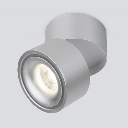 Светодиодный спот Elektrostandard Klips DLR031 15W 4200K серебро матовый Светодиодный спот Elektrostandard Klips DLR031 15W 4200K серебро матовый