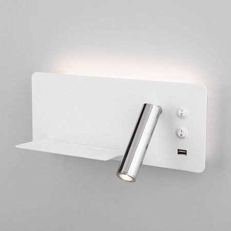 Светодиодный спот Elektrostandard Fant L LED белый/хром MRL LED 1113 Светодиодный спот Elektrostandard Fant L LED белый/хром MRL LED 1113