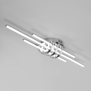 Потолочный светильник с пультом ДУ Eurosvet Skyline 90243/3 хром