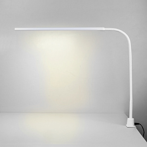 Настольная лампа на струбцине Eurosvet Flex 80429/1 белый