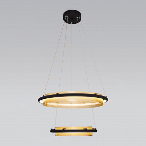 Подвесной светильник с системой умный дом Eurosvet Imperio 90241/2 черный/ золото Smart