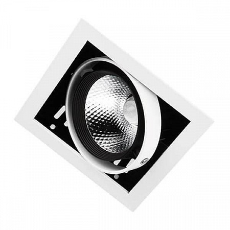 Встраиваемый светодиодный светильник Ambrella light Cardano T811 BK/CH 12W 4200K Встраиваемый светодиодный светильник Ambrella light Cardano T811 BK/CH 12W 4200K