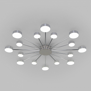 Потолочная светодиодная люстра с системой умный дом Eurosvet Nitrino 90242/16 хром