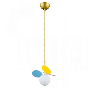 Подвесной светильник с цветными лепестками Loft It Matisse 10008/1P mult