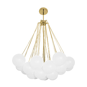 Люстра с белыми плафонами в форме шаров Loft It Dream 10129/600 Gold