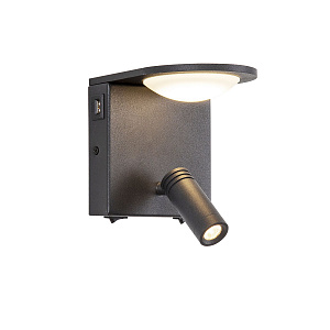 Бра, настенный светильник с выключателем, для чтения Favourite Twin 4064-2W