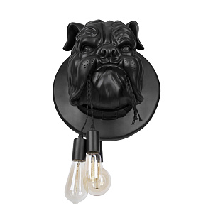 Настенный дизайнерский светильник Loft It Bulldog  10177 Black