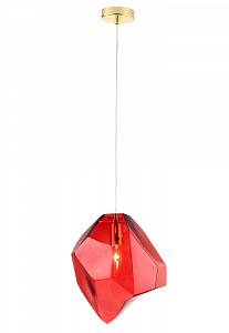 Подвесной светильник красный Crystal Lux NUESTRO NUESTRO SP1 GOLD/RED