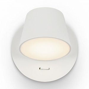 Бра, настенный светильник белый с выключателем Maytoni Pixel MOD421WL-L6W3K