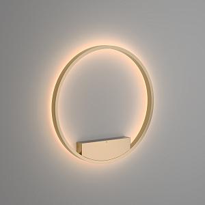Бра, настенный светодиодный светильник круг, кольцо минимализм Maytoni Rim MOD058WL-L35BS3K