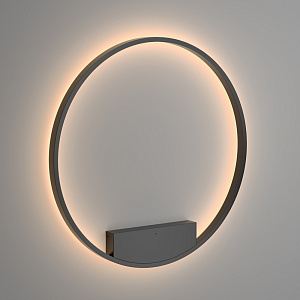 Бра, настенный светодиодный светильник круг, кольцо минимализм Maytoni Rim MOD058WL-L50B3K