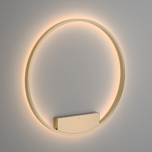 Бра, настенный светодиодный светильник круг, кольцо минимализм Maytoni Rim MOD058WL-L50BS3K