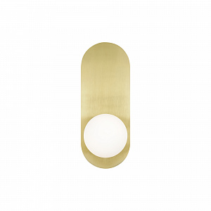 Золотой настенный светильник модерн Maytoni Bao MOD419WL-01G